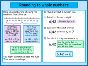 Rounding Whole Numbers 1