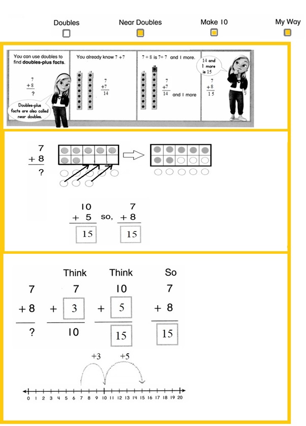 Envision-Math-Common-Core-1st-Grade-Answers-Key-Topic-3-Addition-Facts-to-20-Use-Strategies-Lesson-3.7-Explain-Addition-Strategies-Problem-Solving-Question-14