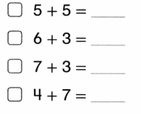 Envision Math Common Core 1st Grade Answers Topic 2 Fluently Add and Subtract Within 10 8.10