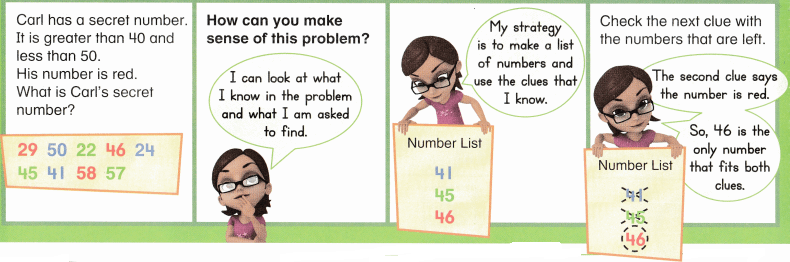 Envision Math Common Core 1st Grade Answers Topic 9 Compare Two-Digit Numbers 39.1