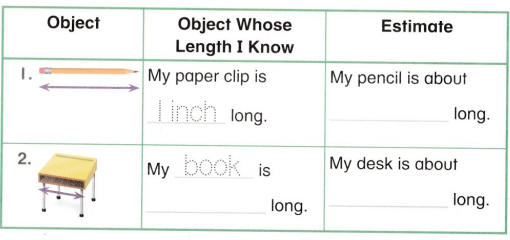 Envision Math Common Core 2nd Grade Answer Key Topic 12 Measuring Length 14