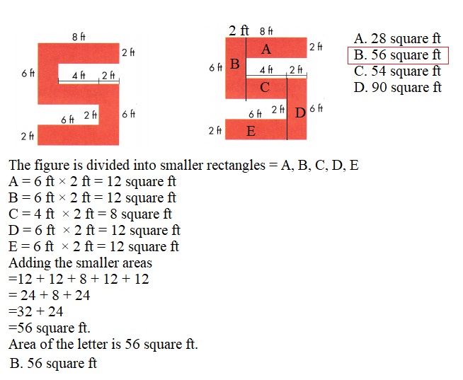 Envision-Math-Common-Core-3rd-Grade-Answers-Key-Topic-6-Connect-Area-to-Multiplication-and-Addition –Topic-6-Assessment-Practice-Question-14
