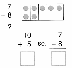 Envision Math Common Core Grade 1 Answers Topic 3 Addition Facts to 20 Use Strategies 3.5