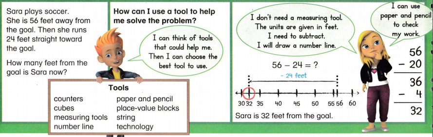 Envision Math Common Core Grade 2 Answer Key Topic 14 More Addition, Subtraction, and Length 39