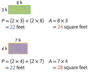 Envision Math Common Core Grade 3 Answers Topic 16 Solve Perimeter Problems 98