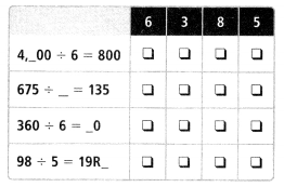 Envision Math Common Core Grade 4 Answers Topic 5 Use Strategies and Properties to Divide by 1-Digit Numbers 113