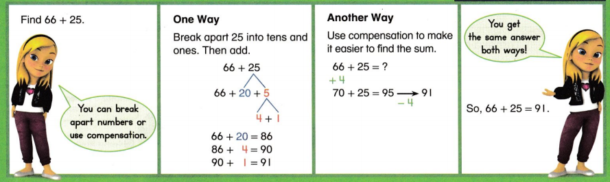 Envision Math Common Core 2nd Grade Answers Topic 3 Add Within 100 Using Strategies 33