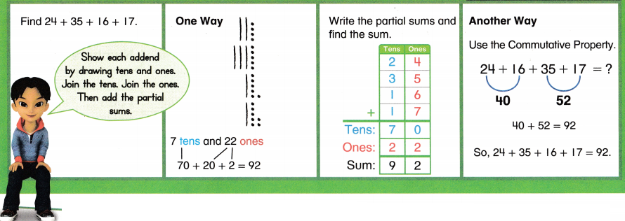 Envision Math Common Core 2nd Grade Answers Topic 4 Fluently Add Within 100 42