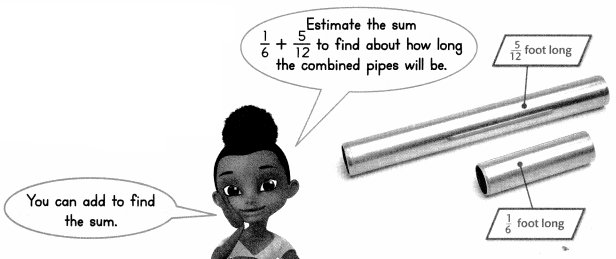 Envision Math Common Core Grade 5 Answer Key Topic 7 Use Equivalent Fractions to Add and Subtract Fractions 16.8