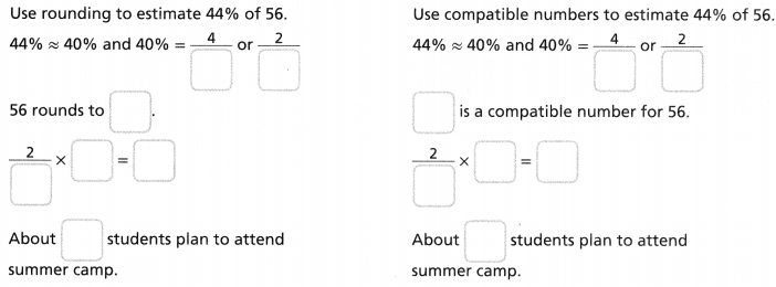 Envision Math Common Core Grade 6 Answer Key Topic 6 Understand And Use Percent 58