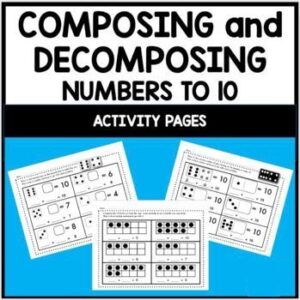 Composing and Decomposing Numbers 11to 19 2