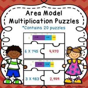 Connect Area to Multiplication and Addition 3