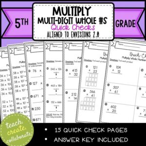 Fluently Multiply Multi-Digit Whole Numbers 2