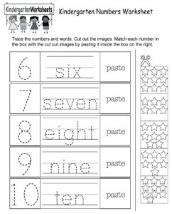 Math Common Core Kindergarten Topic 3 Numbers 6 to 10 3