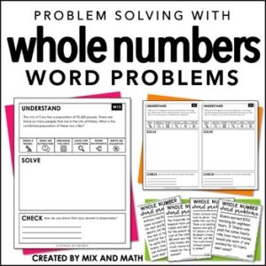 Math Grade 4th Use Operations with Whole Numbers to Solve Problems 2