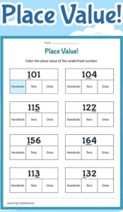 Math Grade 5th Understand Place Value 1