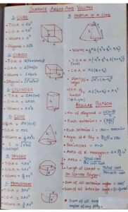 Math Grade 8 Answer Key Involving Surface Area And Volume 1