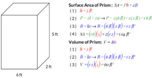 Solve Area, Surface Area, And Volume Problems 3