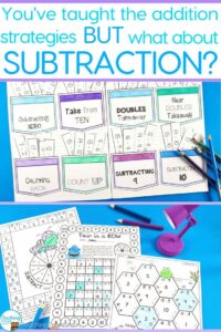 Subtraction Facts to 20 Use Strategies 4
