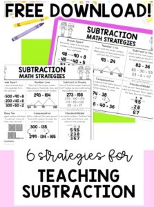 Subtraction Strategies 3