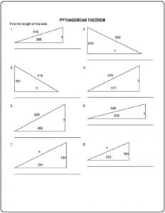 Understand And Apply The Pythagorean Theorem 3