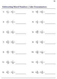 Use Equivalent Fractions to Add and Subtract Fractions 2