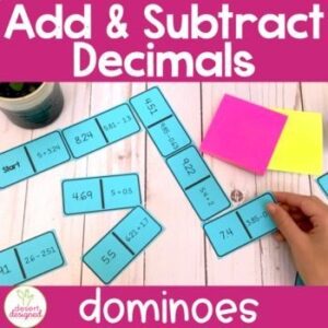 Use Models and Strategies to Add and Subtract Decimals 2