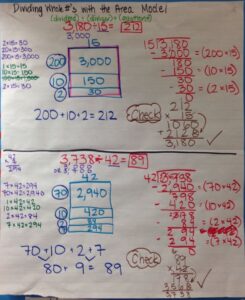 Use Models and Strategies to Divide Whole Numbers