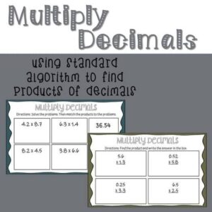 Use Models and Strategies to Multiply Decimals 3