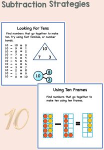 Use Models and Strategies to Subtract Tens 1