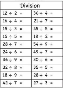 Use Multiplication to Divide Division Facts 3
