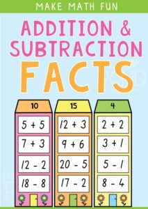 more addition and subtraction 2