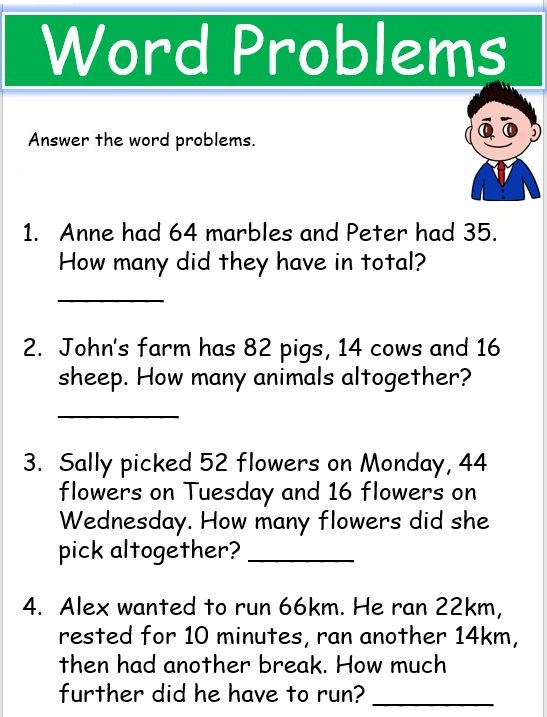 Grade 4 Answer Key Topic 2.5 Problem Solving 2