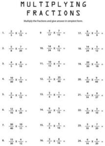 Apply Understanding of Multiplication to Multiply Fractions 5